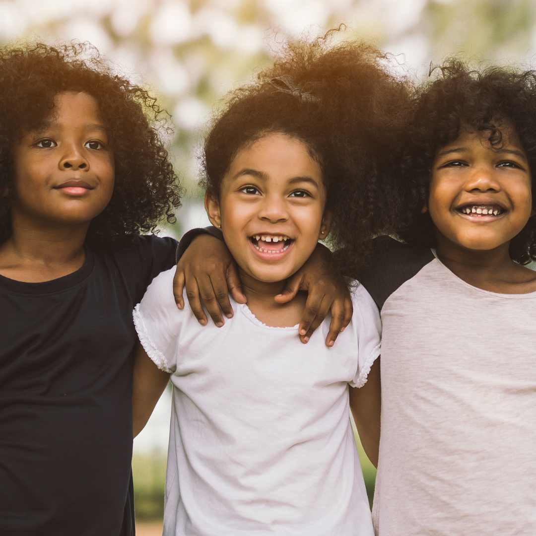 3 black girls having fun 