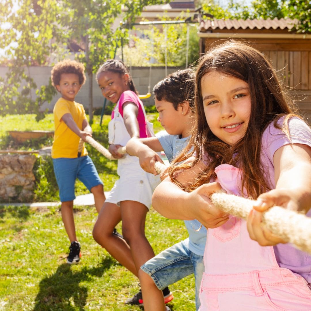 Pulling for the win!