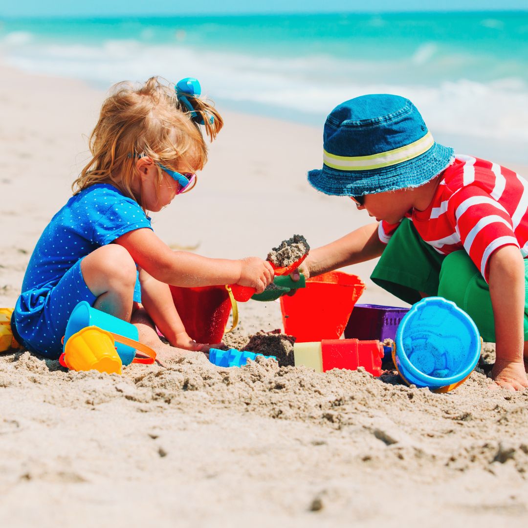 Castles made of sand and dreams.