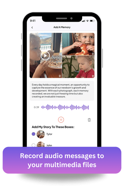 Klokbox Audio On Photo