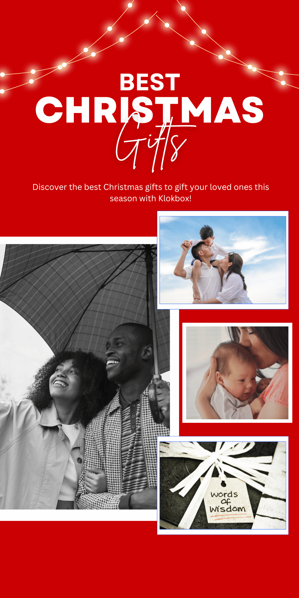 Unwrap Memories: The Best Christmas Gifts with Klokbox