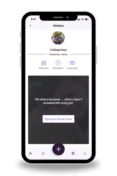Request Peeks & Reveals
