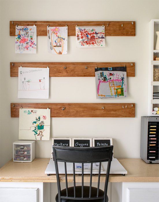 Creative Ways to Display Kids Artwork